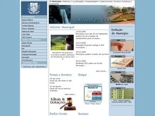 Thumbnail do site Prefeitura Municipal de Alondia