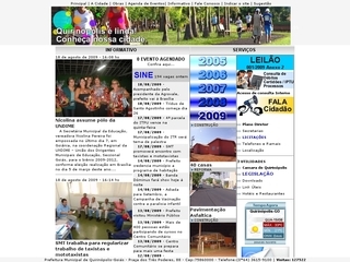Thumbnail do site Prefeitura Municipal de Quirinpolis