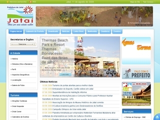 Thumbnail do site Prefeitura Municipal de Jata