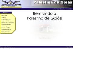 Thumbnail do site Prefeitura Municipal de Palestina de Gois