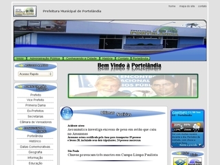 Thumbnail do site Prefeitura Municipal de Portelndia