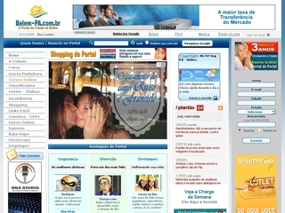 Thumbnail do site Portal da Cidade de Belm