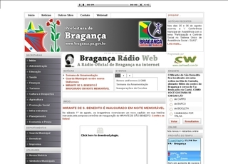 Thumbnail do site Prefeitura Municipal de Braganca