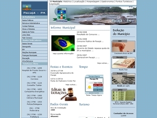 Thumbnail do site Prefeitura Municipal de Pacajá