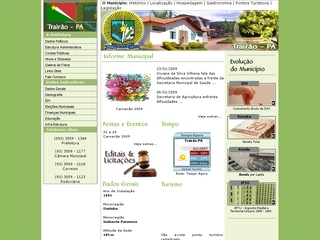 Thumbnail do site Prefeitura Municipal de Trairão