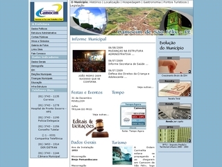 Thumbnail do site Prefeitura Municipal de Camocim de São Félix