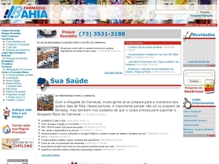 Thumbnail do site Farmcia Bahia
