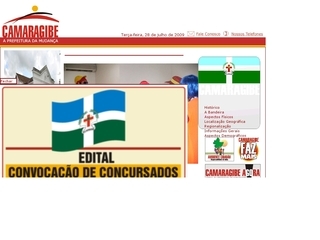Thumbnail do site Prefeitura Municipal de Camaragibe