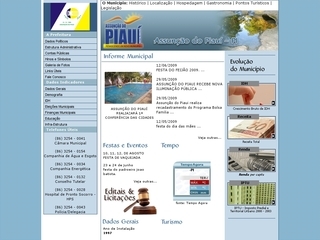 Thumbnail do site Prefeitura Municipal de Assuno do Piau,