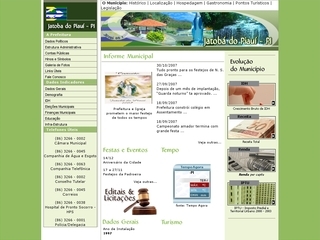 Thumbnail do site Prefeitura Municipal de Jatob do Piau