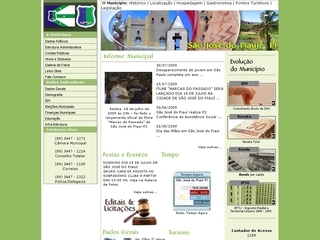 Thumbnail do site Prefeitura Municipal de São José do Piauí