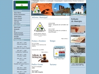 Thumbnail do site Prefeitura Municipal de Monte Alegre do Piau