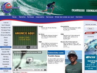 Thumbnail do site F.B.S. - Federação Bahiana de Surf