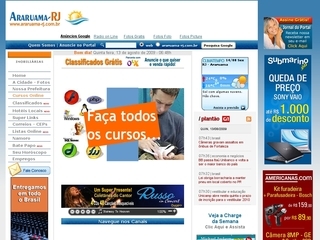 Thumbnail do site Prefeitura Municipal de Araruama