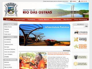 Thumbnail do site Prefeitura Municipal de Rio das Ostras