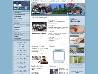 Thumbnail do site Prefeitura Municipal de Sumidouro