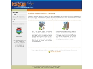 Thumbnail do site Prefeitura Municipal de Itagua