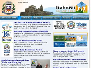 Thumbnail do site Prefeitura Municipal de Itabora
