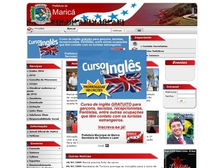 Thumbnail do site Prefeitura Municipal de Maric