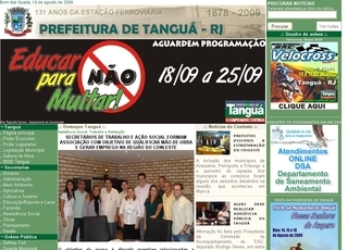 Thumbnail do site Prefeitura Municipal de Tangu