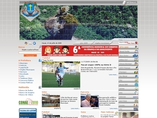 Thumbnail do site Prefeitura Municipal de Macaé