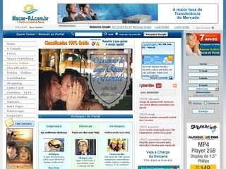 Thumbnail do site Portal da Cidade de Macaé