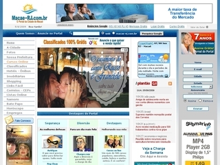 Thumbnail do site Portal da Cidade de Maca