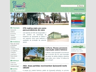 Thumbnail do site Prefeitura Municipal de Quissam