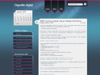 Thumbnail do site Digestão Digital