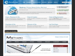 Thumbnail do site Eliseusb.com - Web designer - Criação de sites
