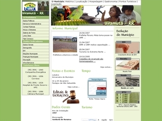 Thumbnail do site Prefeitura Municipal de Uiramut