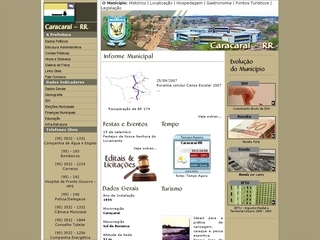 Thumbnail do site Prefeitura Municipal de Caracara