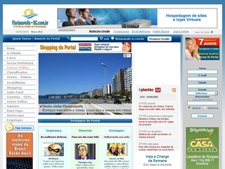 Thumbnail do site Prefeitura Municipal de Florianópolis