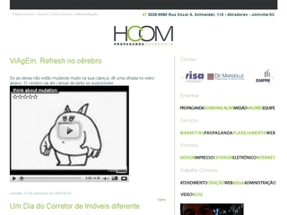 Thumbnail do site HCOM - Comunicação e Propaganda