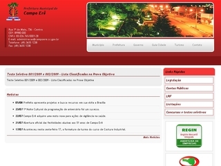 Thumbnail do site Prefeitura Municipal de Campo Erê