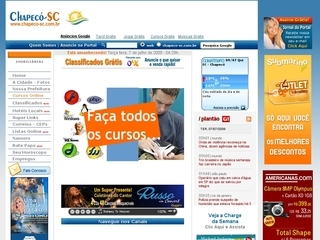 Thumbnail do site Portal da Cidade de Chapec