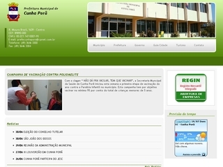 Thumbnail do site Prefeitura Municipal de Cunha Porã