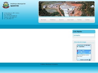 Thumbnail do site Prefeitura Municipal de Ipumirim