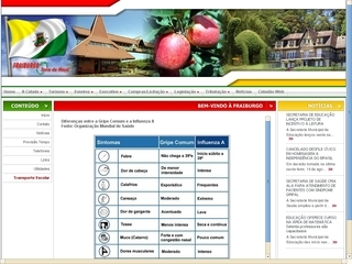 Thumbnail do site Prefeitura Municipal de Fraiburgo