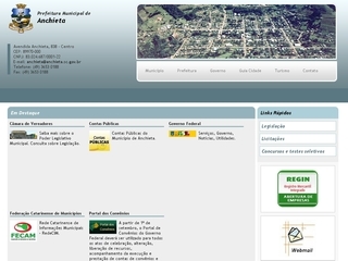 Thumbnail do site Prefeitura Municipal de Anchieta