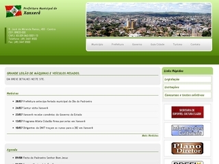 Thumbnail do site Prefeitura Municipal de Xanxerê