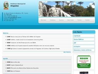 Thumbnail do site Prefeitura Municipal de Urupema