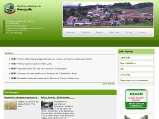 Thumbnail do site Prefeitura Municipal de Brunópolis