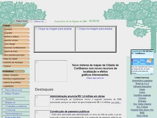 Thumbnail do site Prefeitura Municipal de Curitibanos