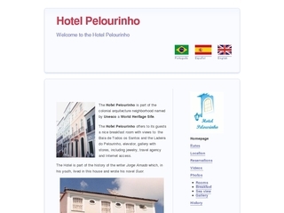 Thumbnail do site Hotel Pelourinho ***