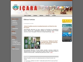 Thumbnail do site Prefeitura Municipal de Iara