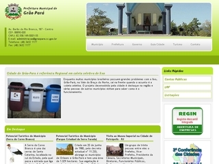 Thumbnail do site Prefeitura Municipal de Gro Par