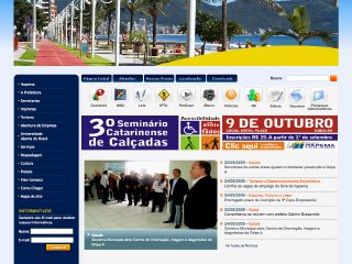 Thumbnail do site Prefeitura Municipal de Itapema