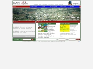 Thumbnail do site Prefeitura Municipal de Imbuia