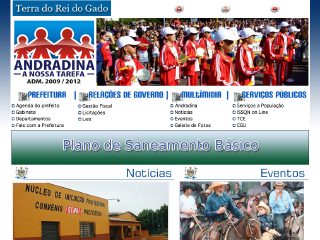 Thumbnail do site Prefeitura Municipal de Andradina